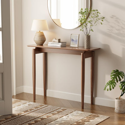 carpentray wooden 80 cm long console table