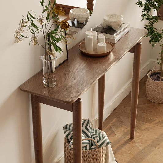 Carpentray Wooden 80 Cm Long Console Table